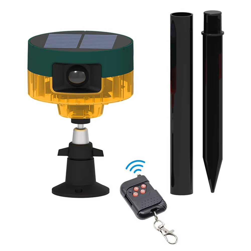 Outdoor Animal Repellent Solar Powered Pest Deterrent