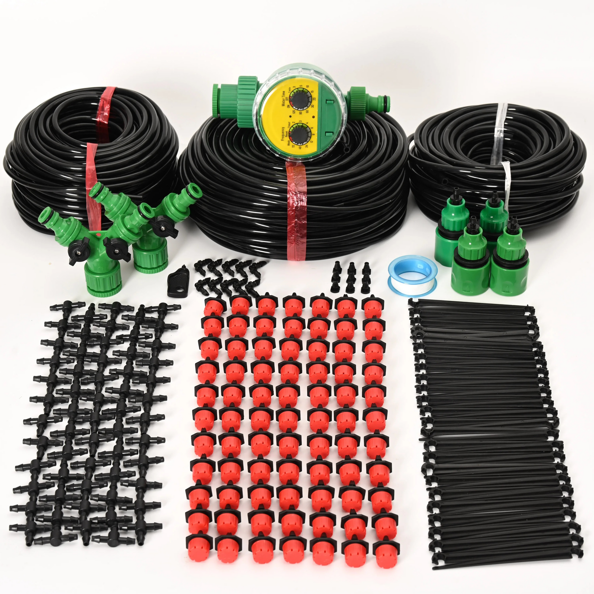 Water Saving Garden Irrigation Kit With Timer - Luxicro