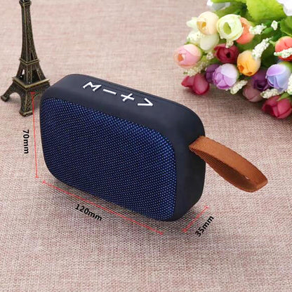 Compact Wireless Bluetooth Speaker with Clear Stereo Sound