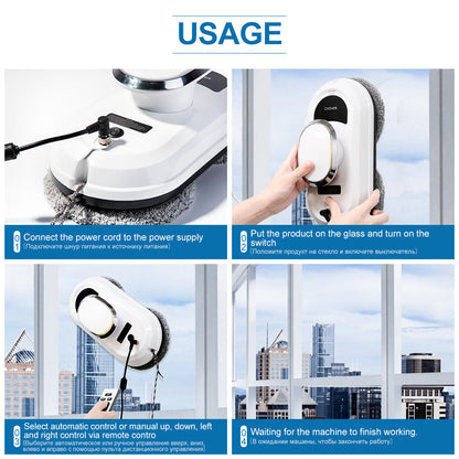 Automatic Wi-Fi Window Cleaning Robot