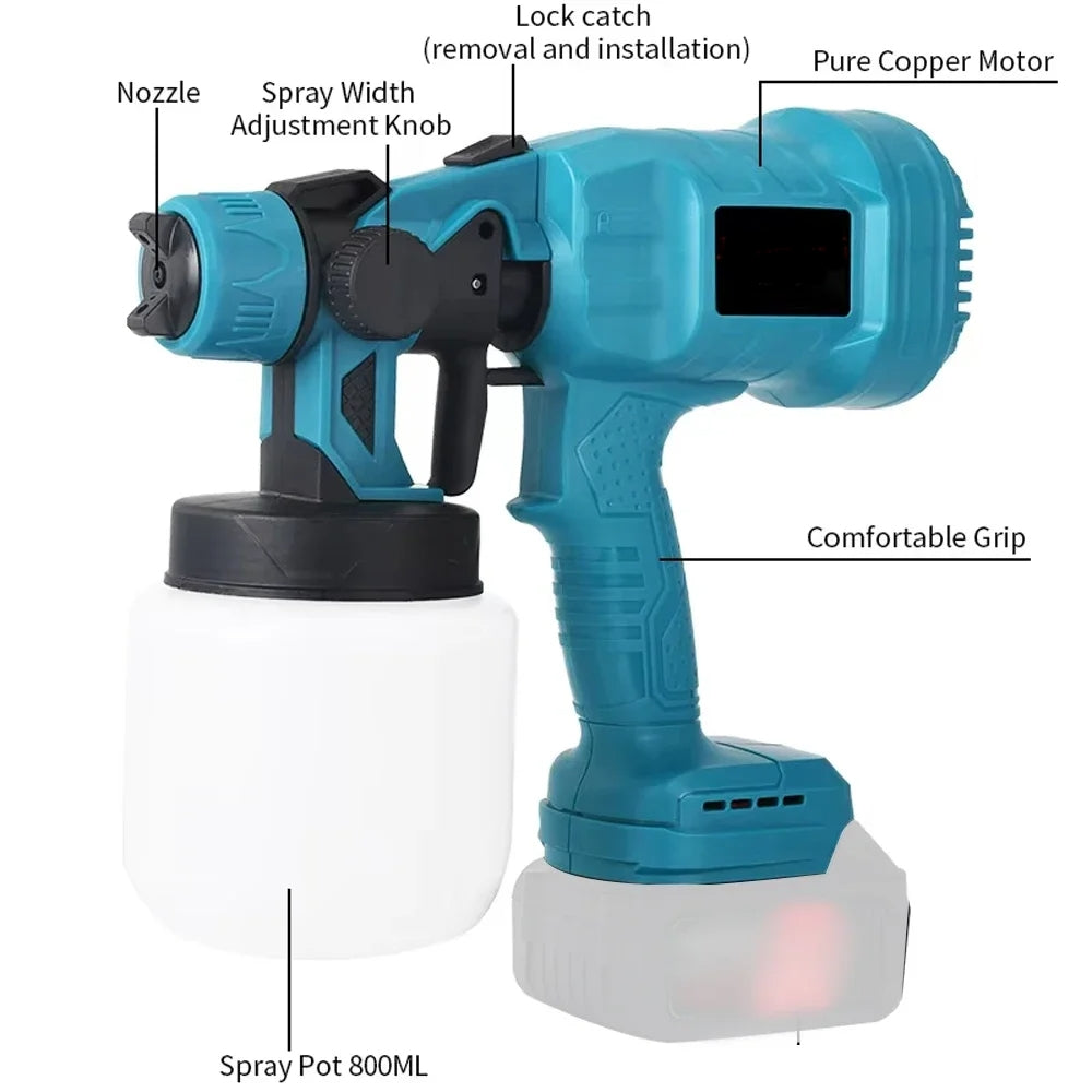Portable Electric Multi Surface Paint Gun