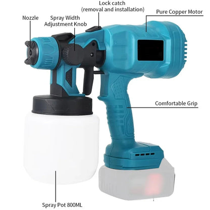 Portable Electric Multi Surface Paint Gun