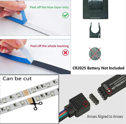 Bright RGB LED Home Lighting Strip