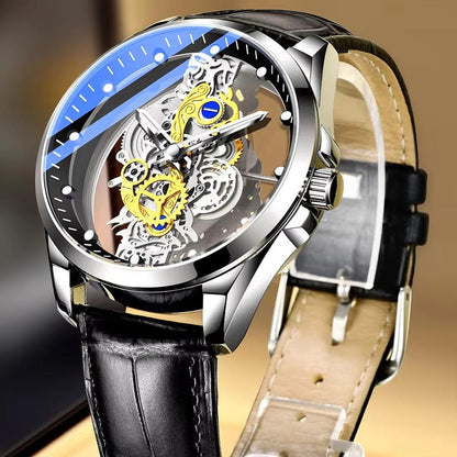 Bold Men's Stainless Steel Quartz Watch