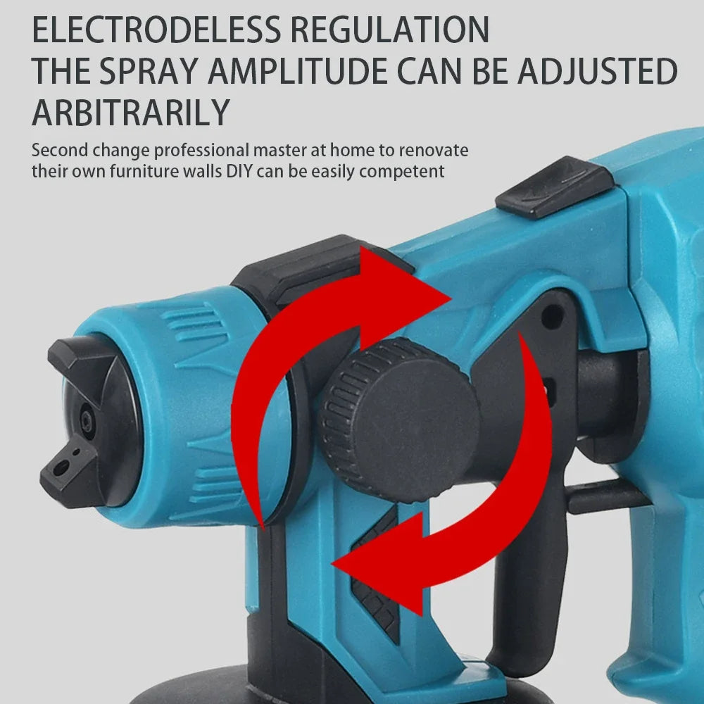 Compact Multi-Surface Paint Sprayer Tool