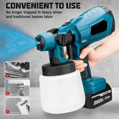 Compact Multi-Surface Paint Sprayer Tool