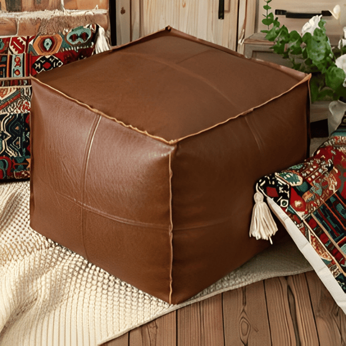 Stylish Storage Footrest Stool