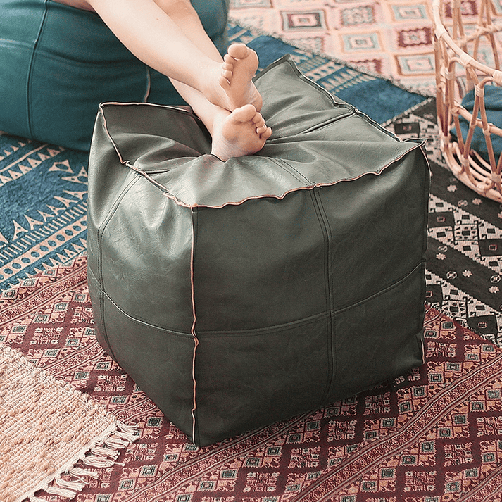 Stylish Storage Footrest Stool