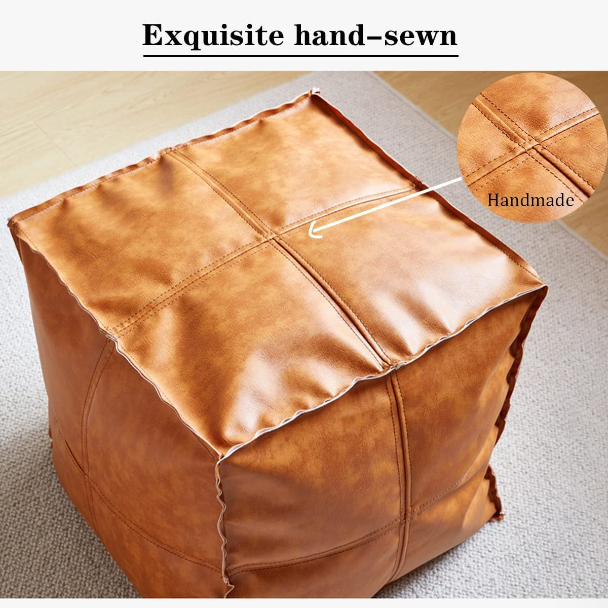 Stylish Storage Footrest Stool