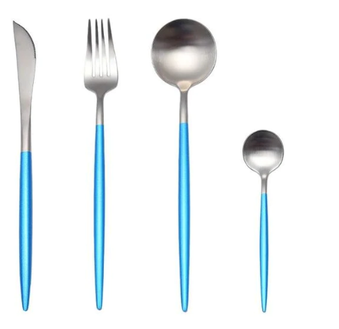Elegant 24-Piece Silverware Cutlery Set