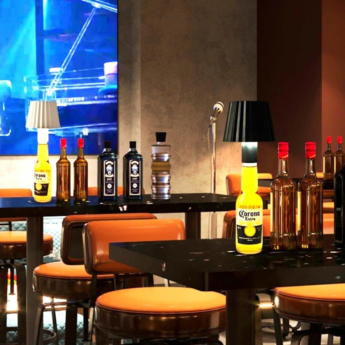 LED Wine Bottle Stopper Light with Touch Control