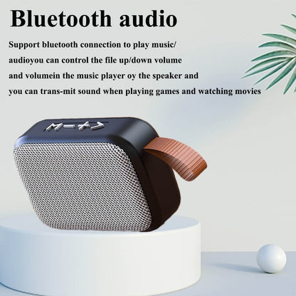 Compact Wireless Bluetooth Speaker with Clear Stereo Sound