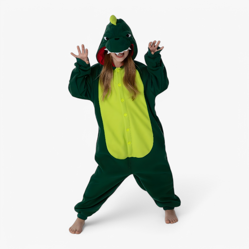 Kids Fun Dragon Costume Onesie Playwear