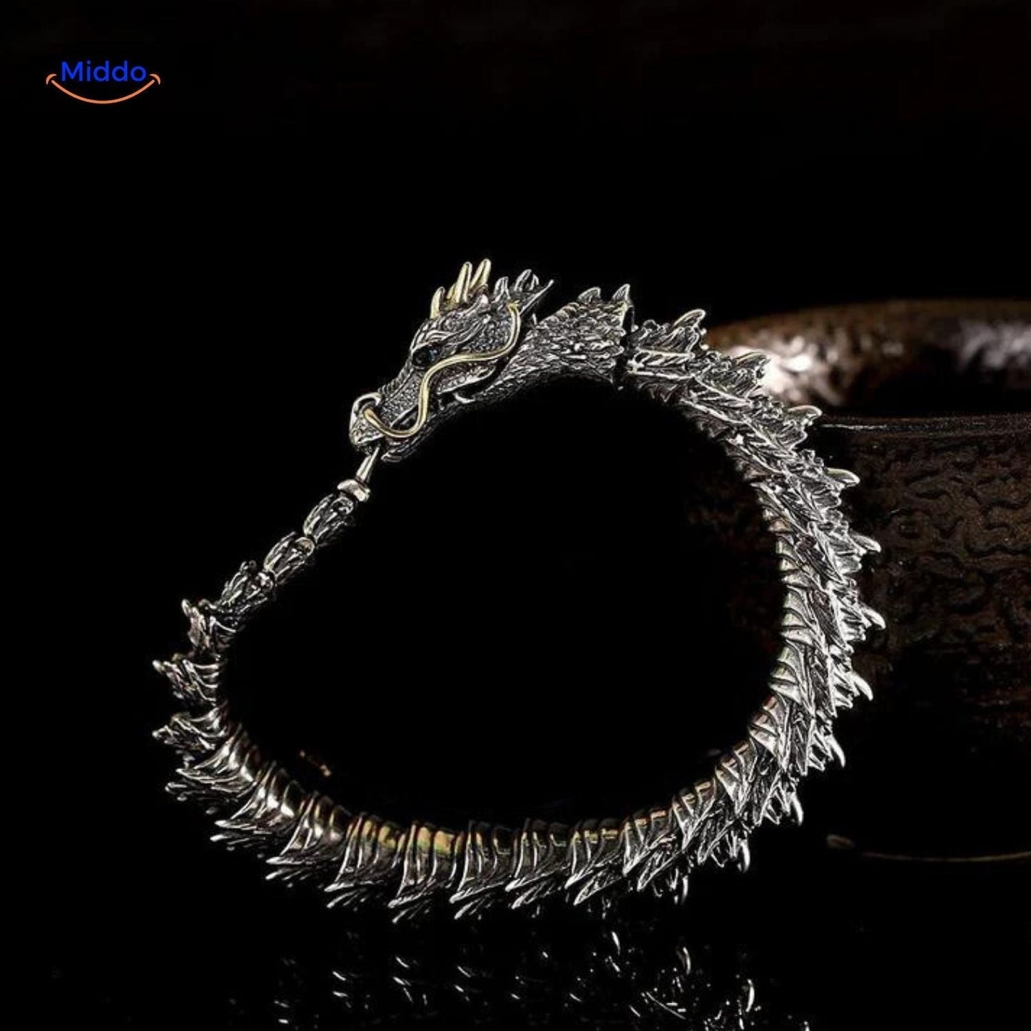 Trendy Leather Wristband for Modern Men - Luxicro