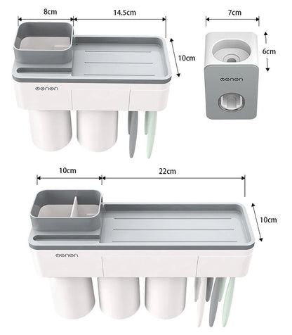 Easy Install Bathroom Toiletry Organizer Set