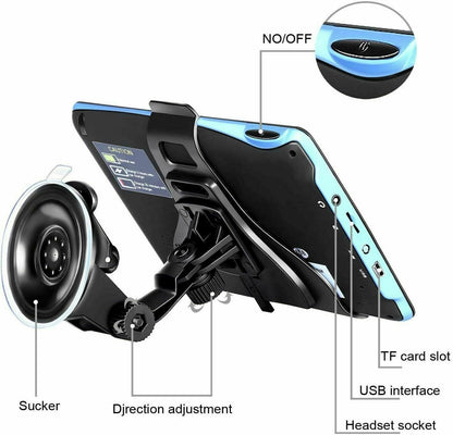 Advanced 7 GPS Sat Nav with Live Traffic Alerts