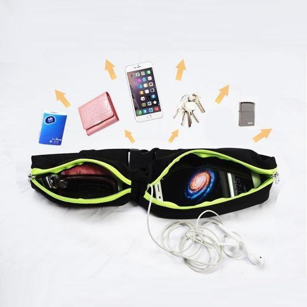 Athletic Double Pocket Running Belt