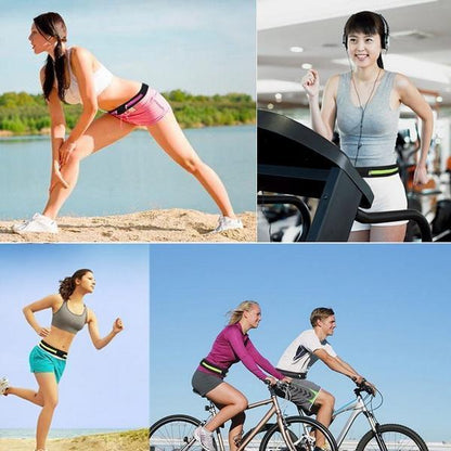 Athletic Double Pocket Running Belt