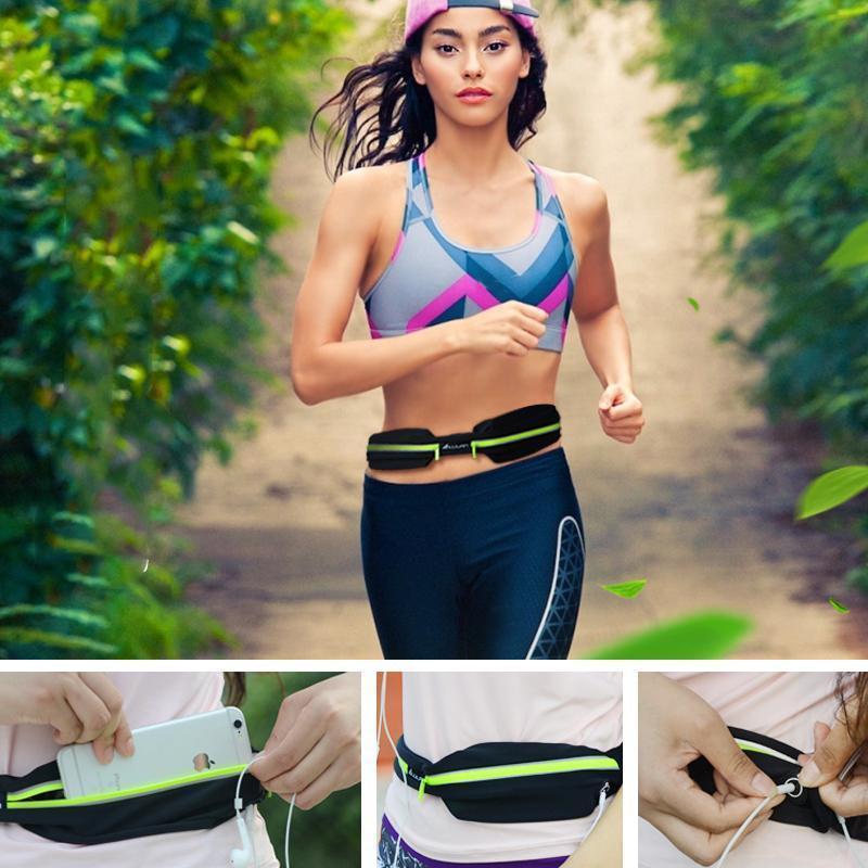 Athletic Double Pocket Running Belt