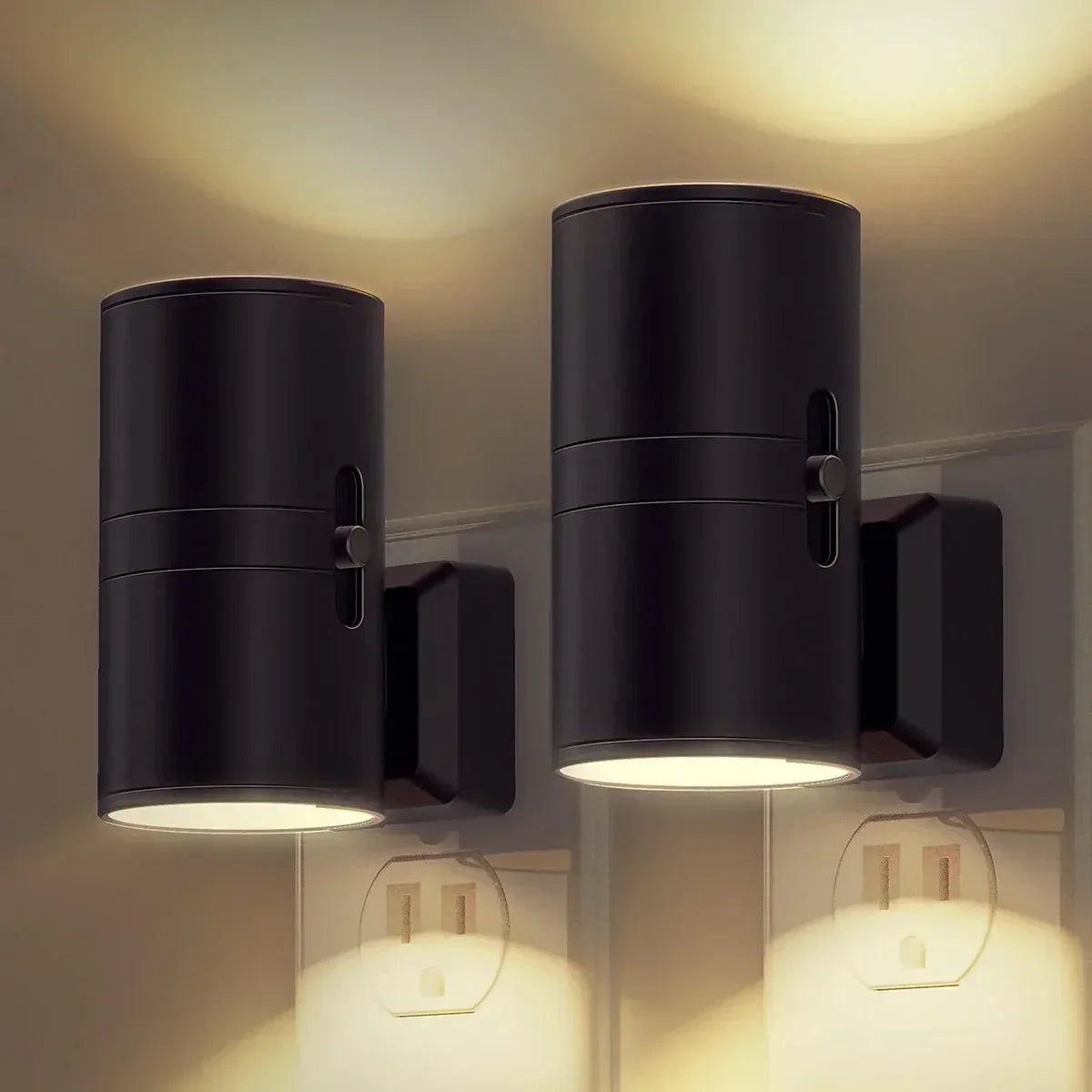 Warm LED Night Light - Dark Shade - Luxicro