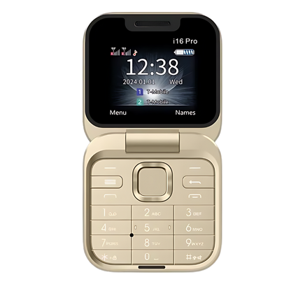 Slim 2 in 1 Flip Mobile Phone