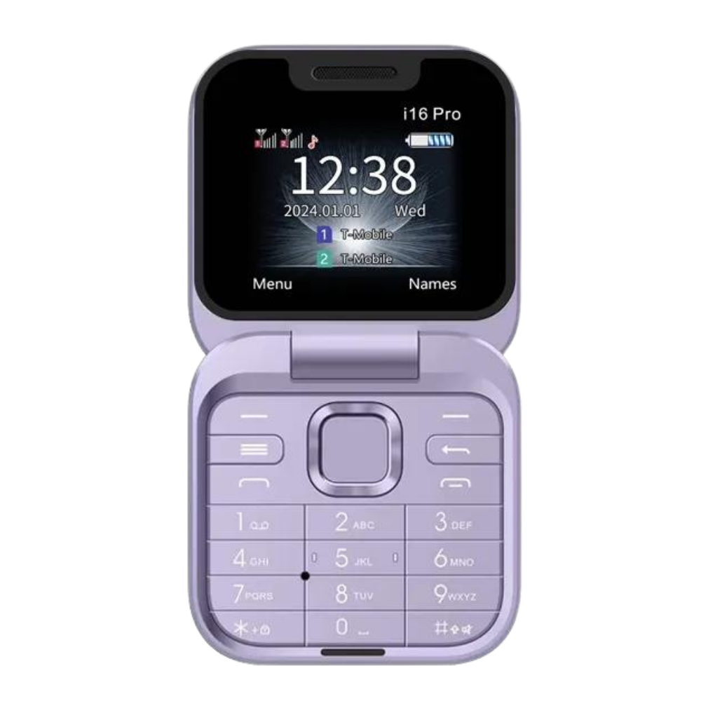 Slim 2 in 1 Flip Mobile Phone