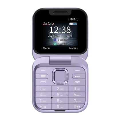 Slim 2 in 1 Flip Mobile Phone
