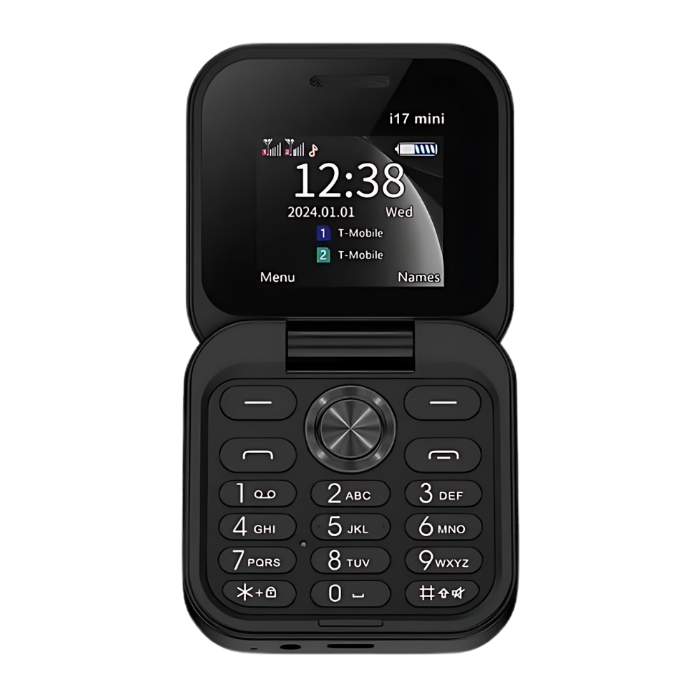 Slim 2 in 1 Flip Mobile Phone - Luxicro