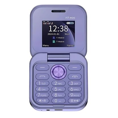 Slim 2 in 1 Flip Mobile Phone