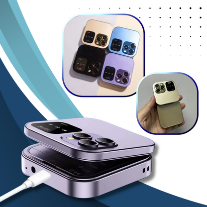 Slim 2 in 1 Flip Mobile Phone