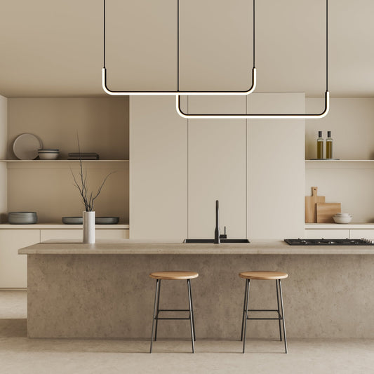 Contemporary Dimmable LED Pendant Light for Kitchen - Luxicro