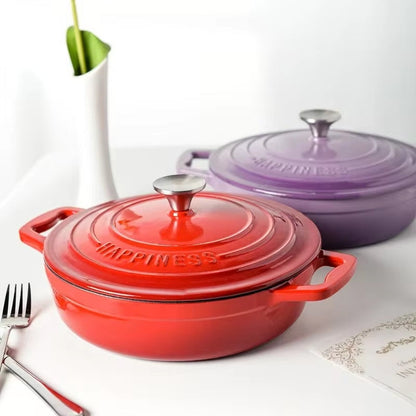 Durable Large Cast Iron Cooking Pot