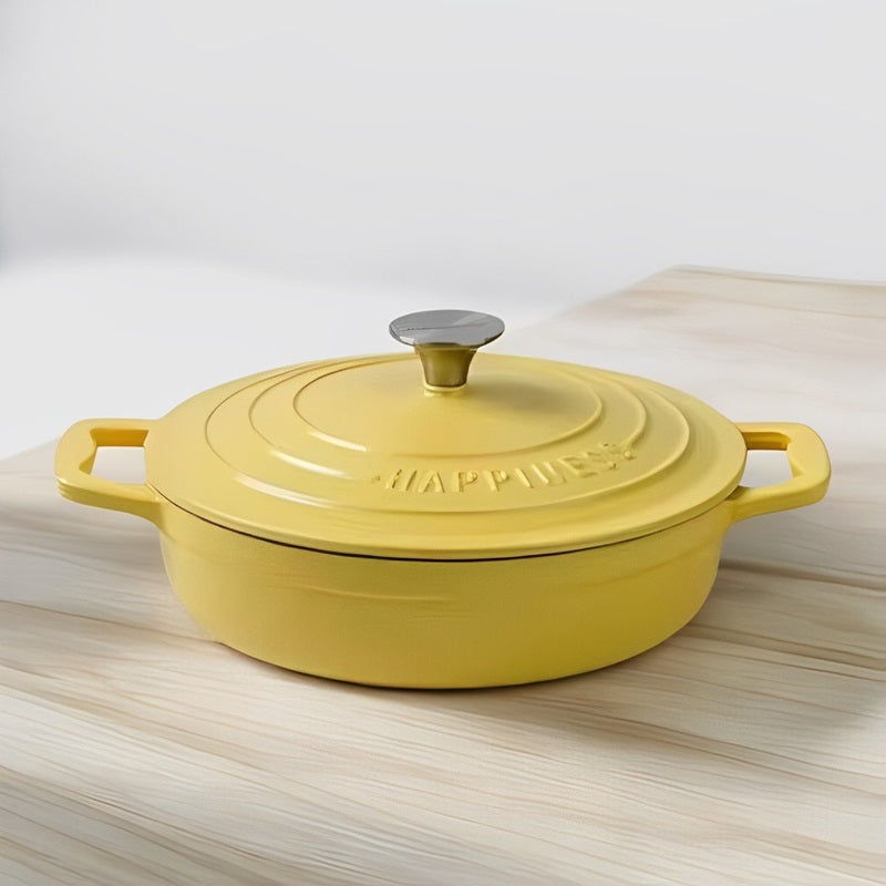 Heavy Duty Black Iron Cookware Pot