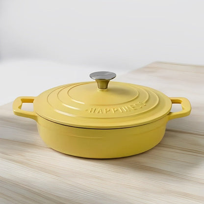 Heavy Duty Black Iron Cookware Pot