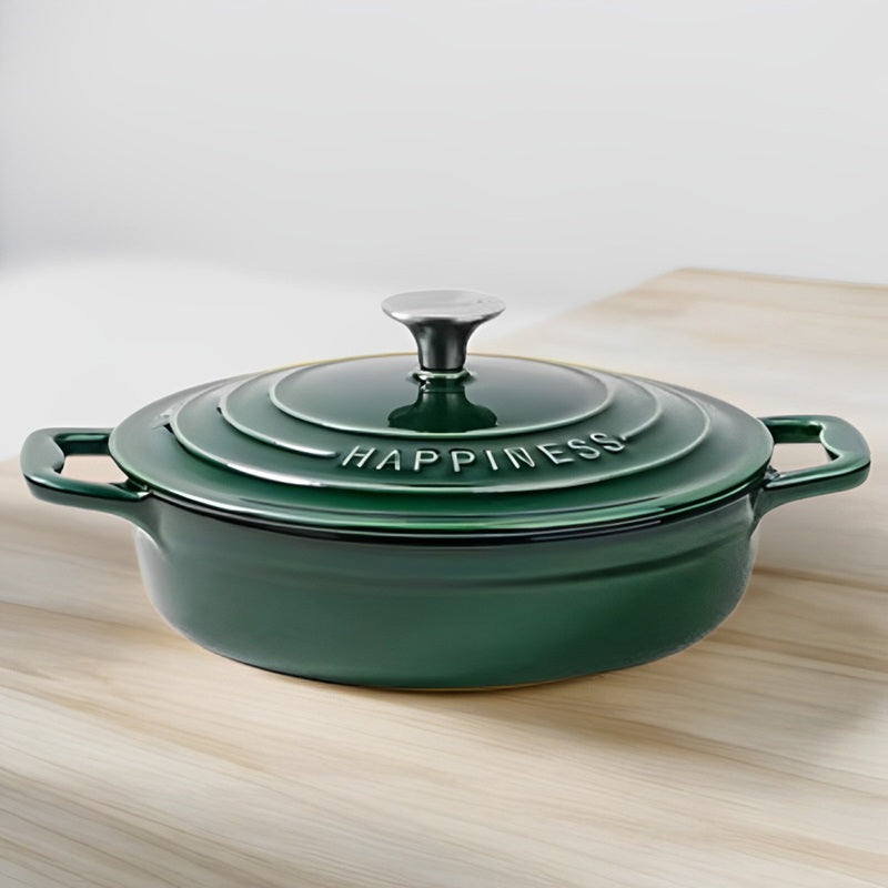 Heavy Duty Black Iron Cookware Pot