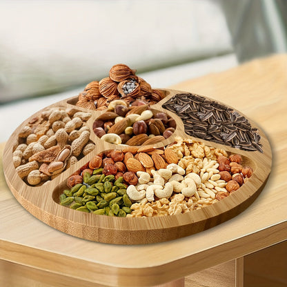 Natural Bamboo Wooden Serving Tray