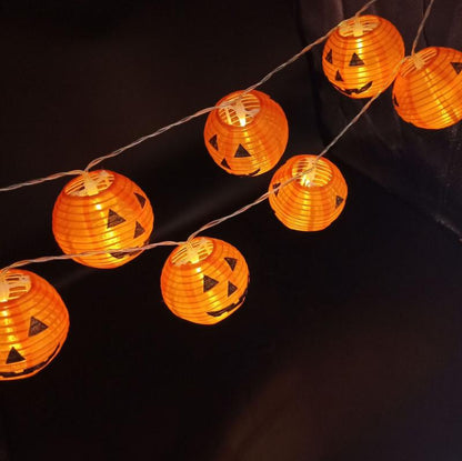 Warm Halloween Party String Lights