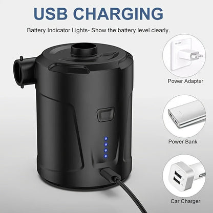 Compact Travel Air Pump Mini Inflator