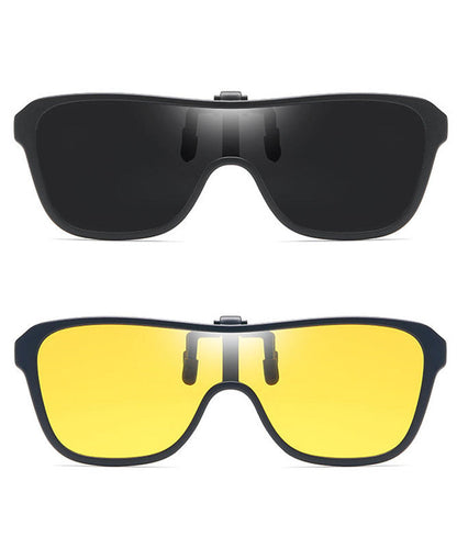 Prescription Clip On Sunglasses For Day And Night - Luxicro
