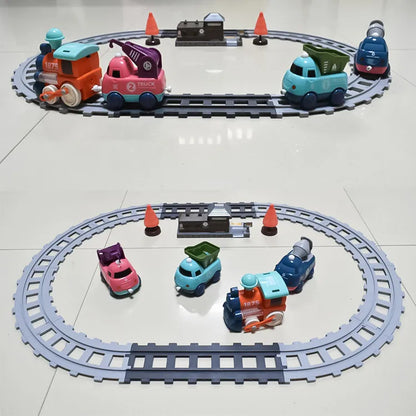Colorful Musical Baby Toy Set with Attachments