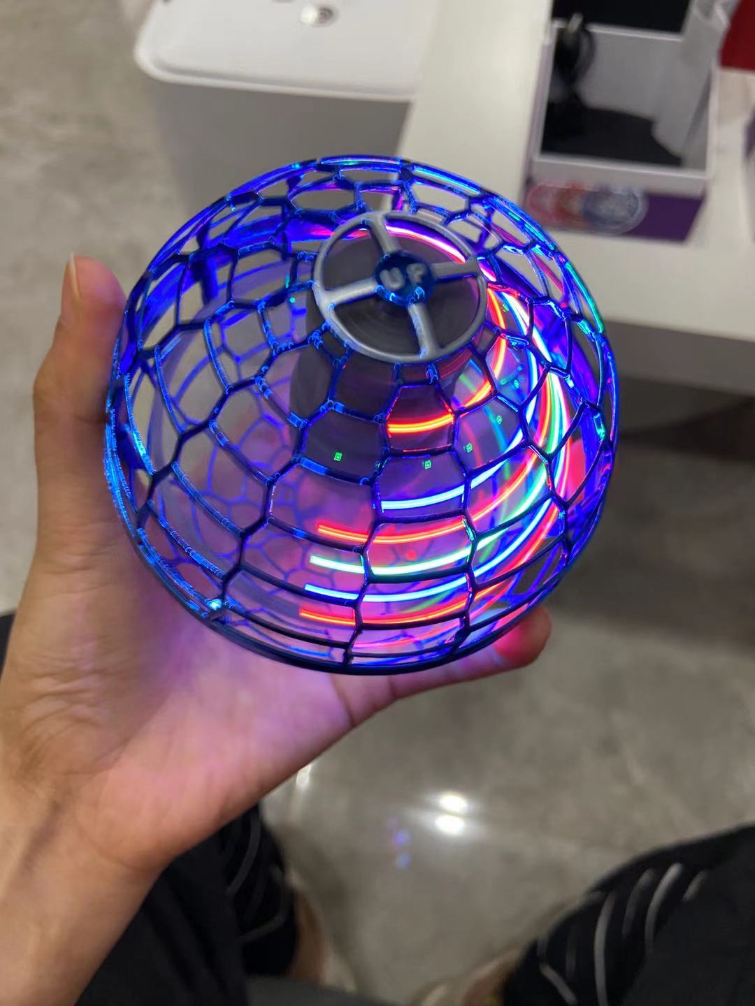LED Remote Control Mini Drone Toy with 360 Spin