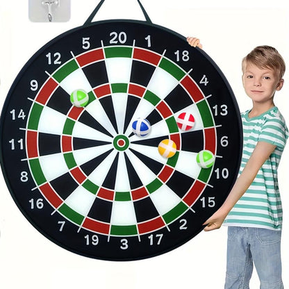 Big Portable Soft Tip Dartboard Set - Luxicro