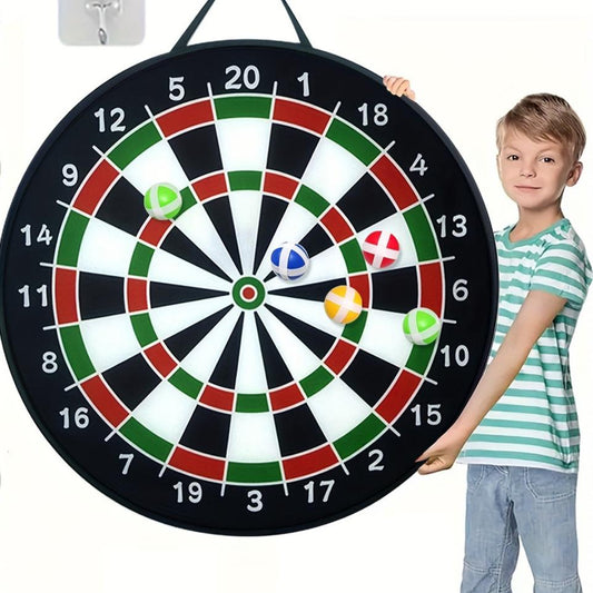 Big Portable Soft Tip Dartboard Set - Luxicro