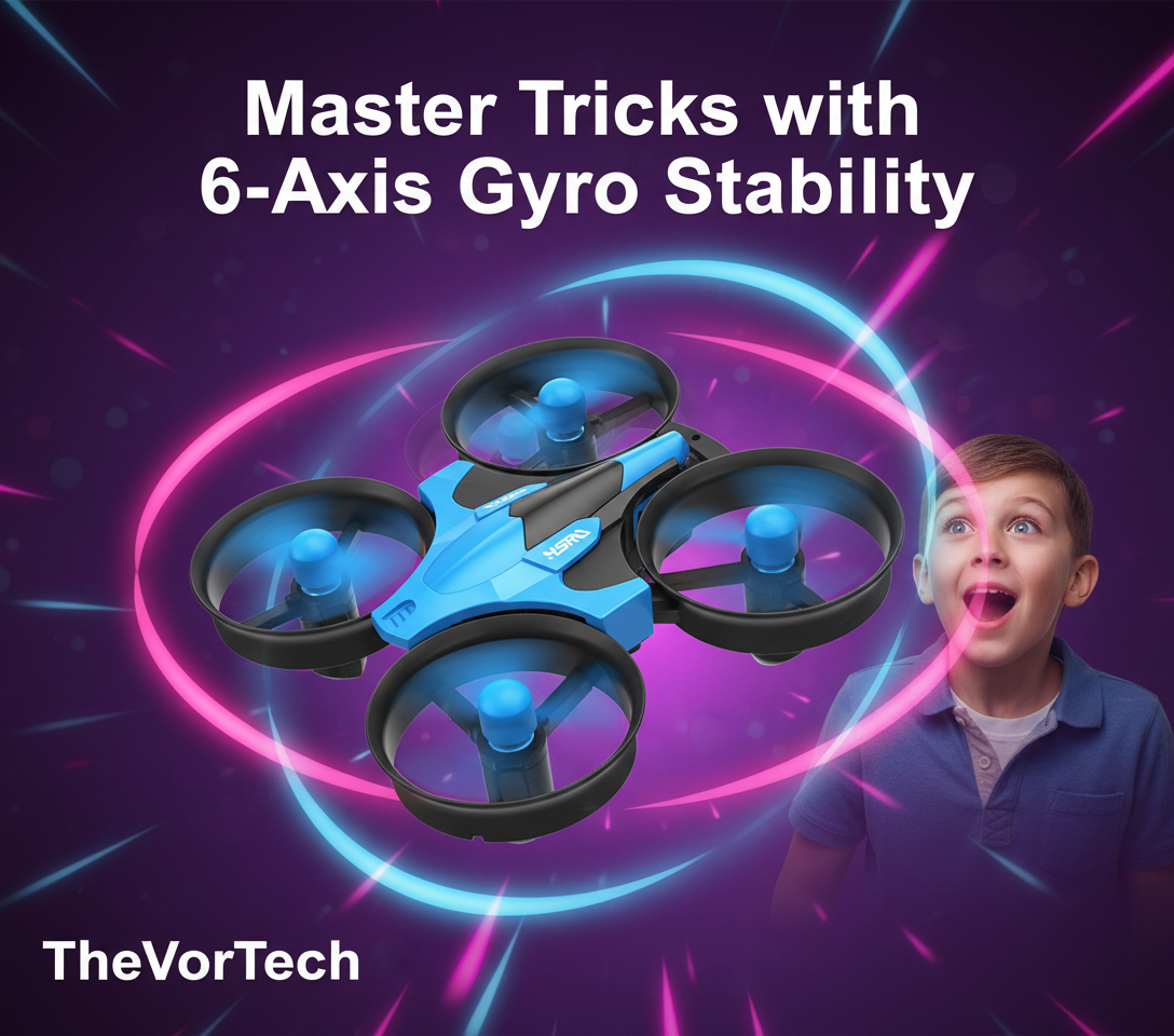 Safe Mini Drone for Kids with Guarded Blades