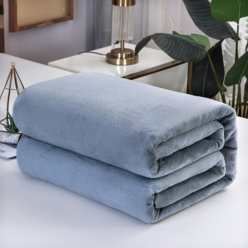 Super Soft Fuzzy Throw Blanket for Winter Warmth