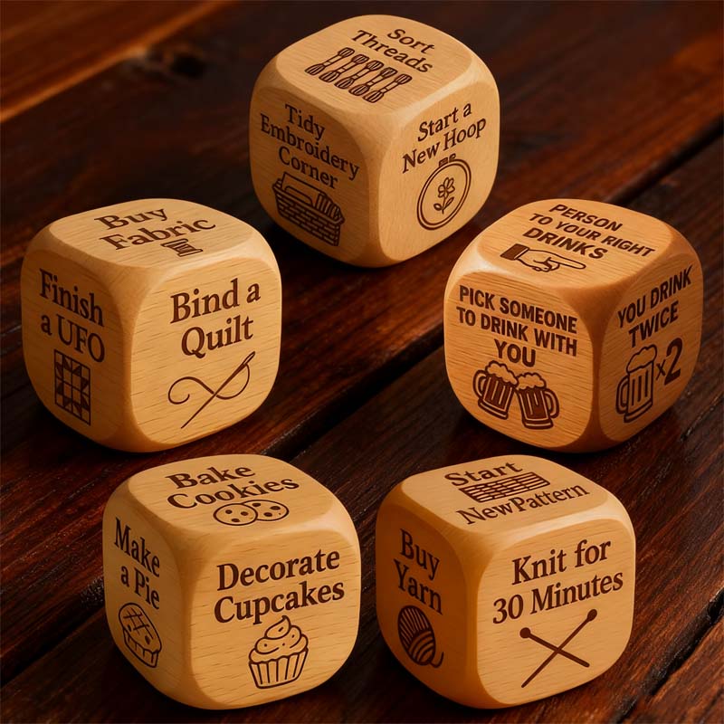 Creative Art Dice Set