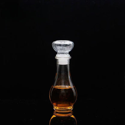 Vintage Mini Glass Wine Decanter