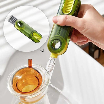 Multi Purpose U Shaped Water Bottle Cleaner Brush