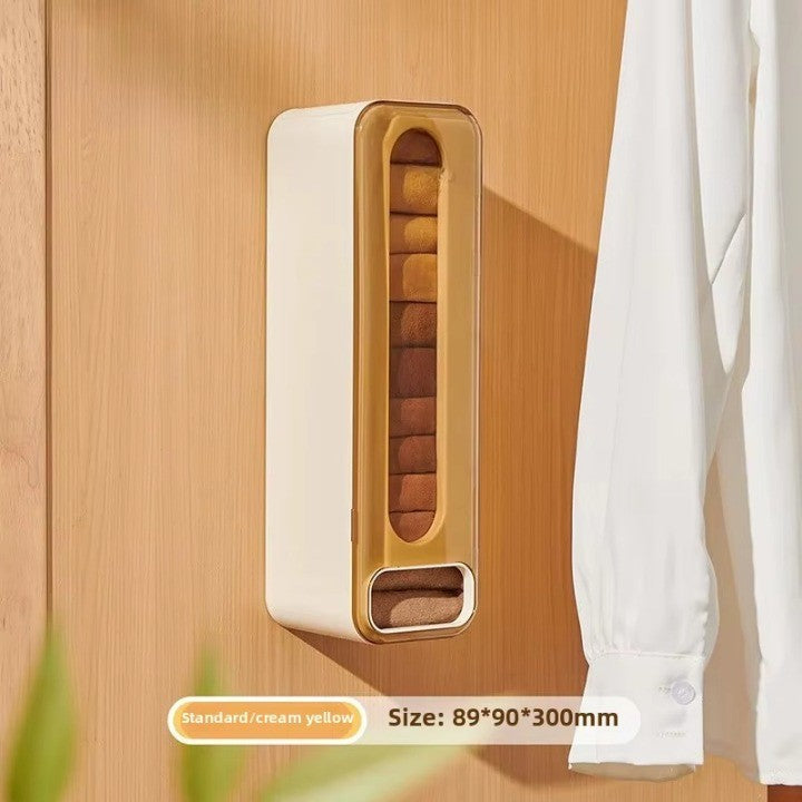 Compact Folding Sock Organizer