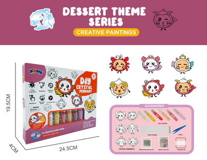 Fun Crystal Pendant Making Kit for Kids